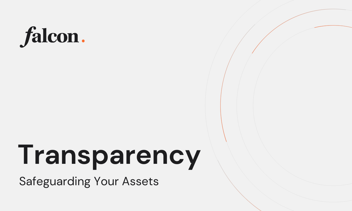 falcon finance transparency page thumbnail