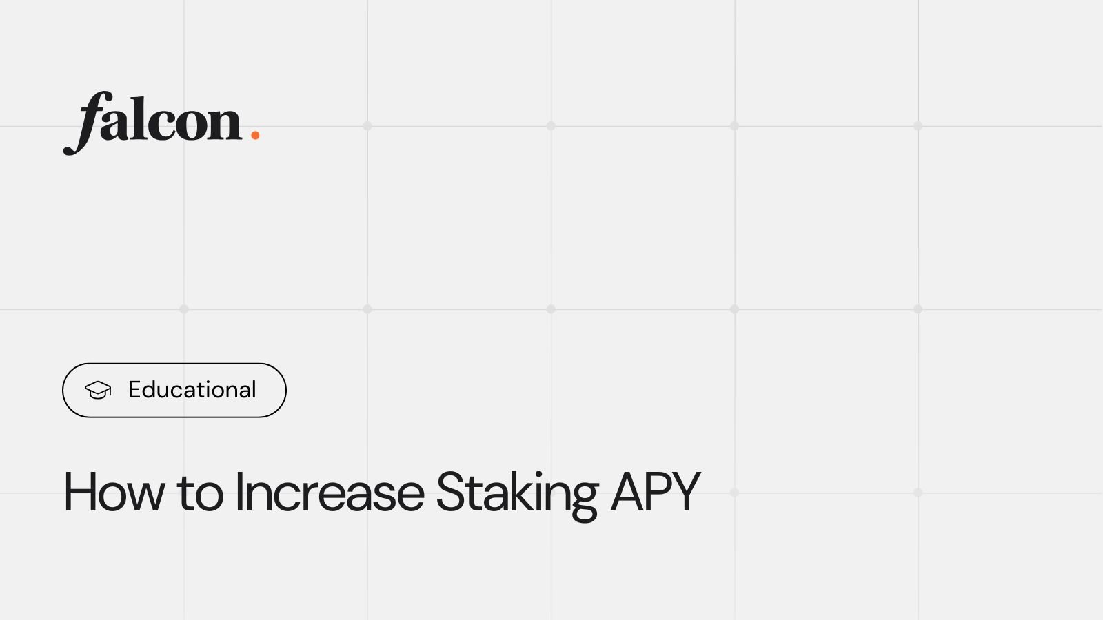Falcon Finance’s Staking Explained: How to Increase and Maximize APY